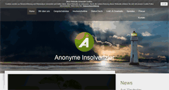 Desktop Screenshot of anonyme-insolvenzler.de